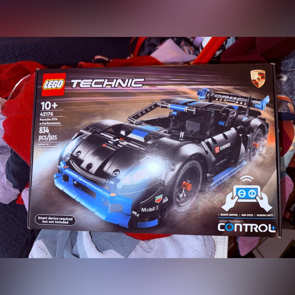 (SOLD) LEGO Technic Porsche GT4 e-Performance Race Car Toy, R/C Playset